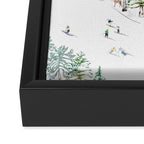 SKI Framed Canvas Print Gallery Image 3