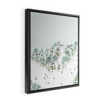 SKI Framed Canvas Print Gallery Image 2