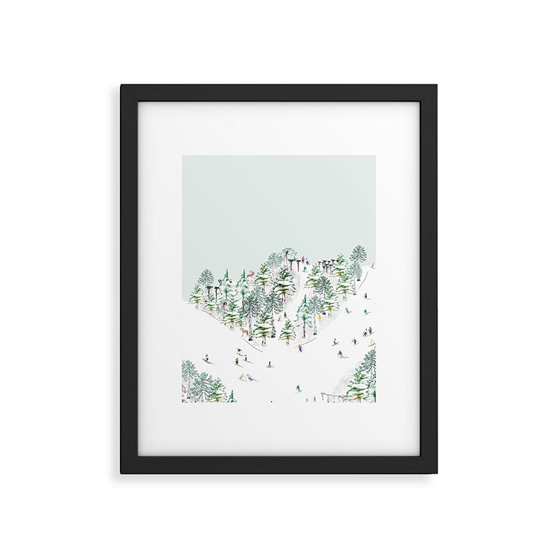 SKI Framed Art Print Gallery Image 6