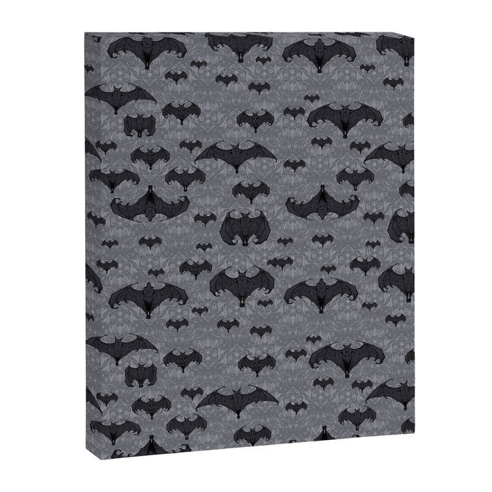 Balinese Bat Colony Print - Gray Canvas Print Gallery Image 1