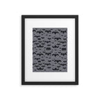 Balinese Bat Colony Print - Gray Framed Art Print Gallery Image 6
