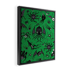Cosmic Horror Critters Framed Canvas Print Gallery Image 2