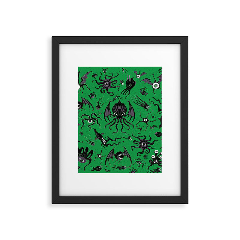 Cosmic Horror Critters Framed Art Print Gallery Image 6