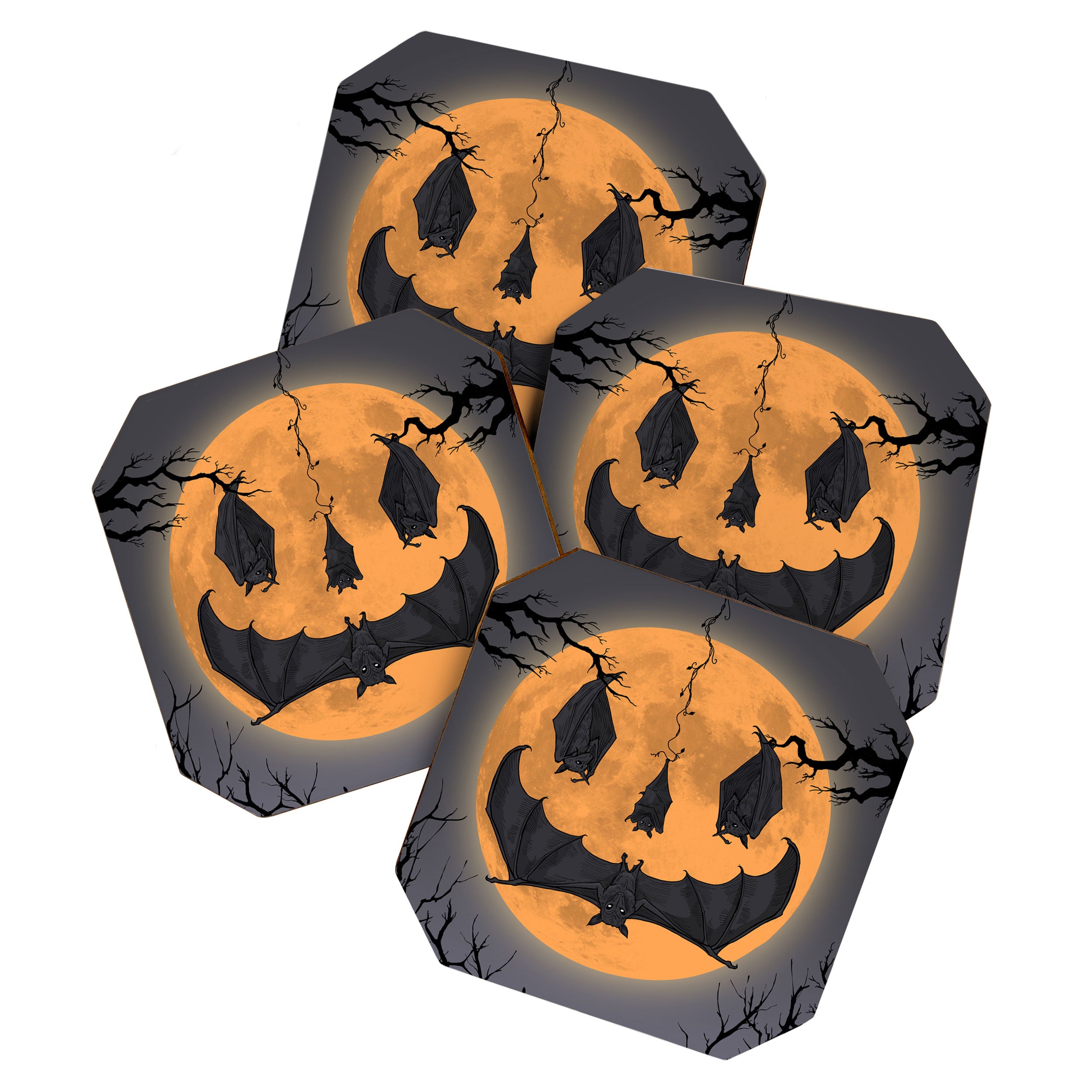 Halloween Moon Coaster Gallery Image 1