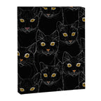 Black Cat Portraits Canvas Print Gallery Image 6