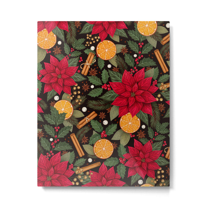 Christmas Stars and Spices Metal Print Gallery Image 1