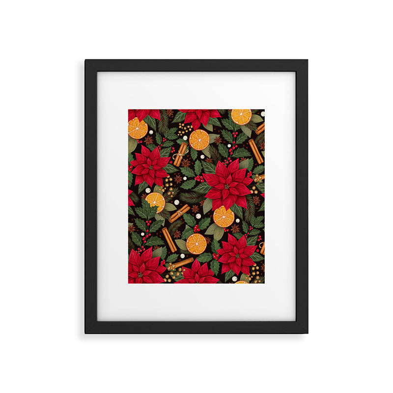 Christmas Stars and Spices Framed Art Print Gallery Image 5