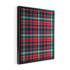 Classic Christmas Plaid Framed Canvas Print Gallery Image 2