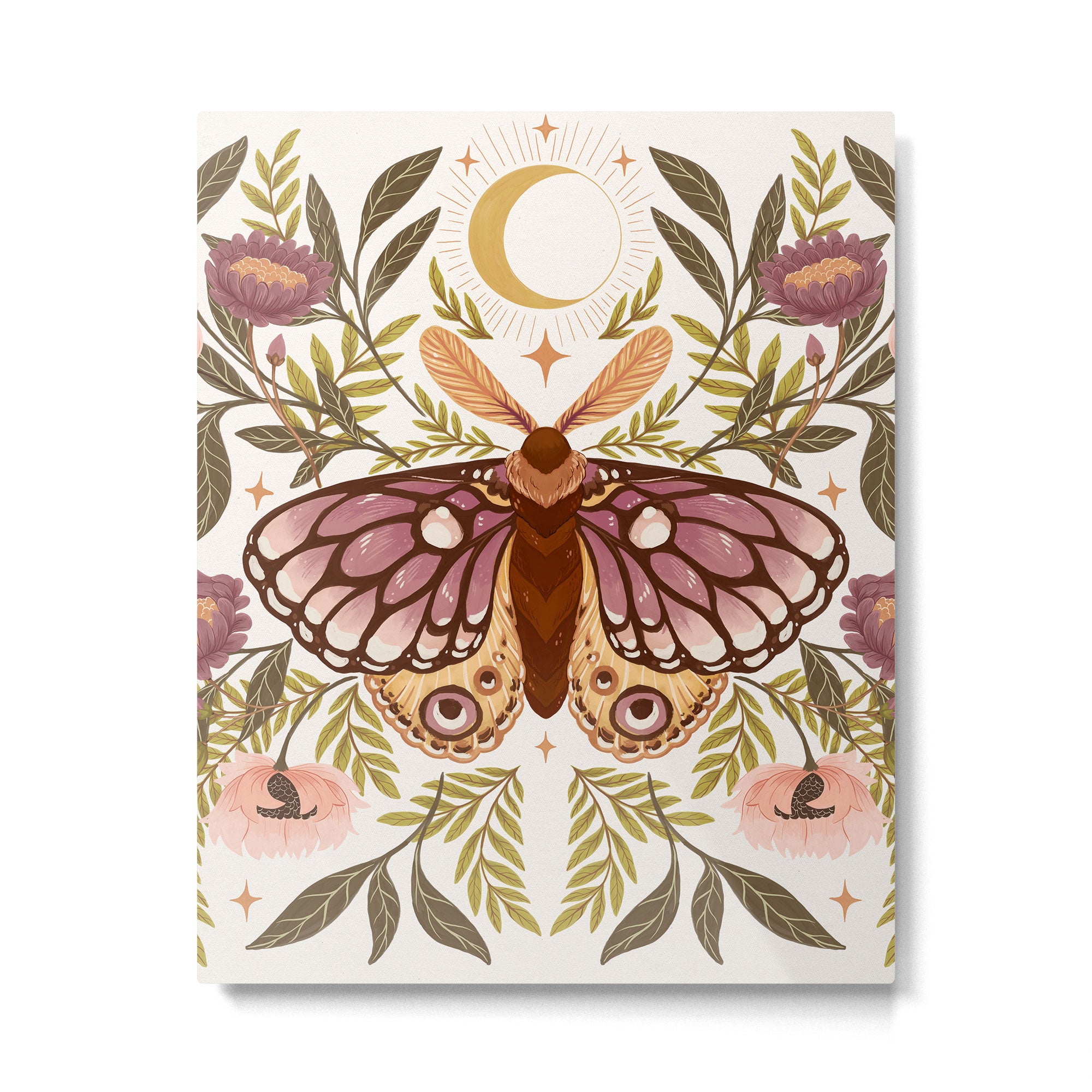 Countryside Garden Moth Metal Print Gallery Image 6