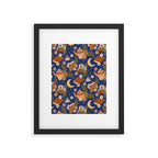 Cozy Evening In Blue Framed Art Print Gallery Image 5