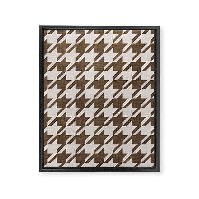 Cozy Heirloom in Coffee Framed Canvas Print Gallery Image 6