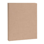 Cozy Linen Effect in Amberlight Cream Canvas Print Gallery Image 8