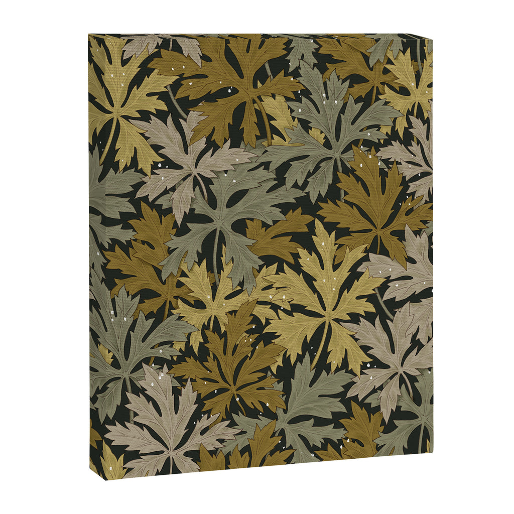 Floral Meadow In Spring Green II Canvas Print Gallery Image 6
