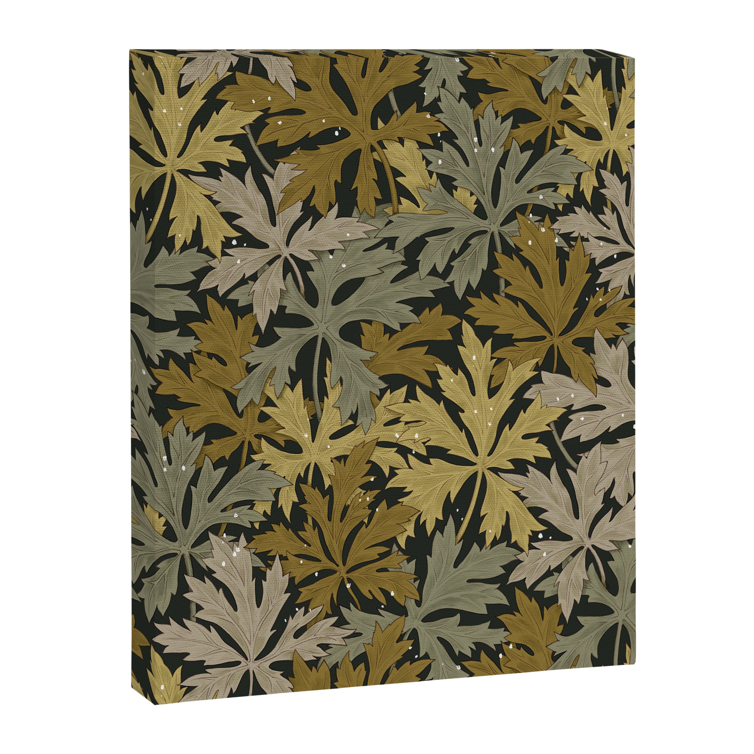Floral Meadow In Spring Green II Canvas Print Gallery Image 6