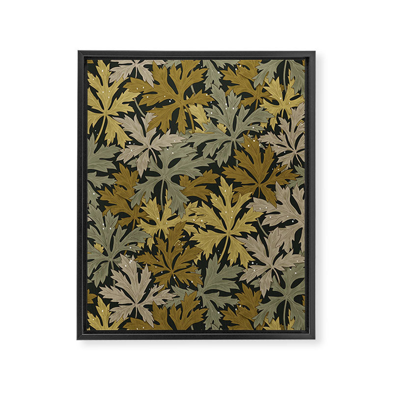 Floral Meadow In Spring Green II Framed Canvas Print Gallery Image 6