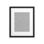 Gray Elephant Skin - Wild Animal Framed Art Print Gallery Image 5