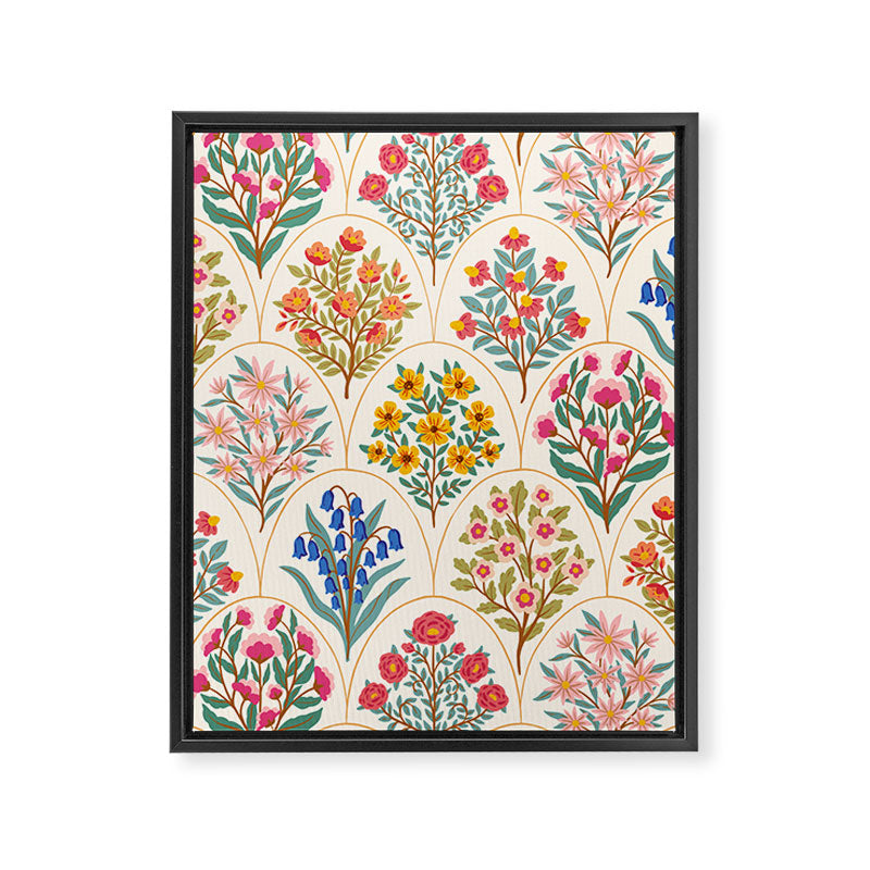 Heritage Garden - Light Spring Framed Canvas Print Gallery Image 6