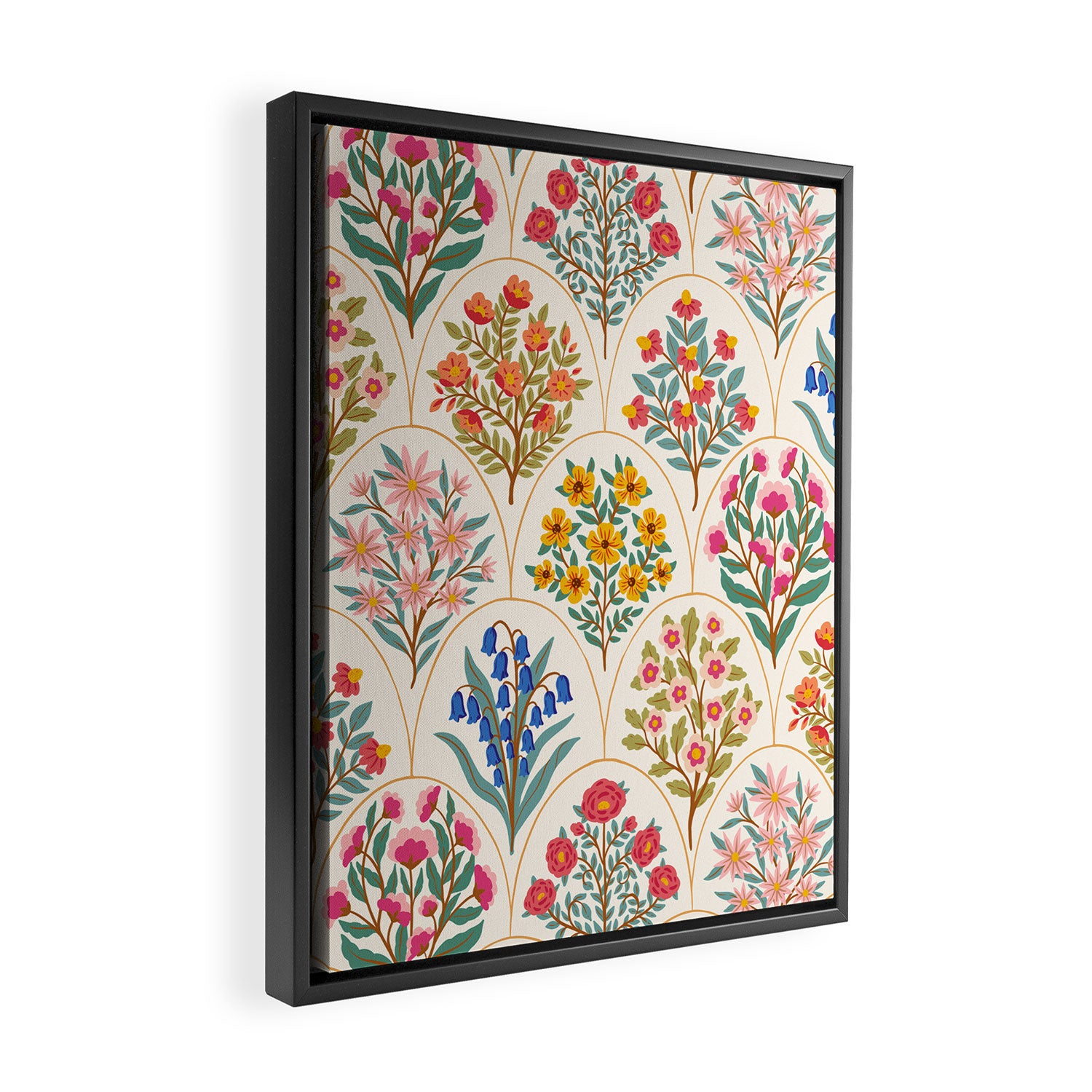 Heritage Garden - Light Spring Framed Canvas Print Gallery Image 2