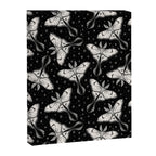 Luna Moth In Black and White Canvas Print Gallery Image 6