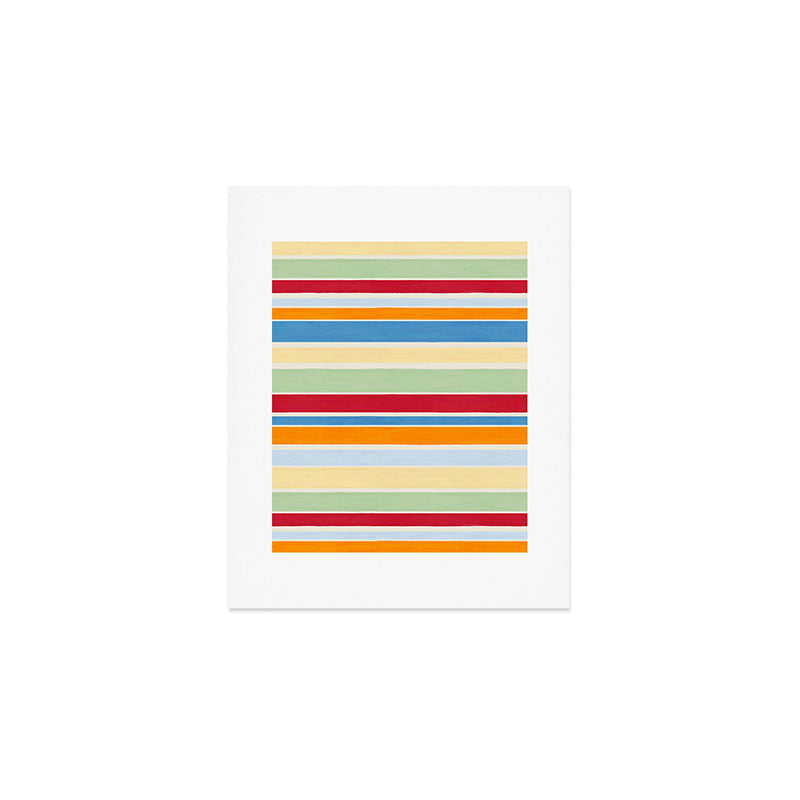 Modern Craft Spring - Roman Stripes Art Print Gallery Image 1