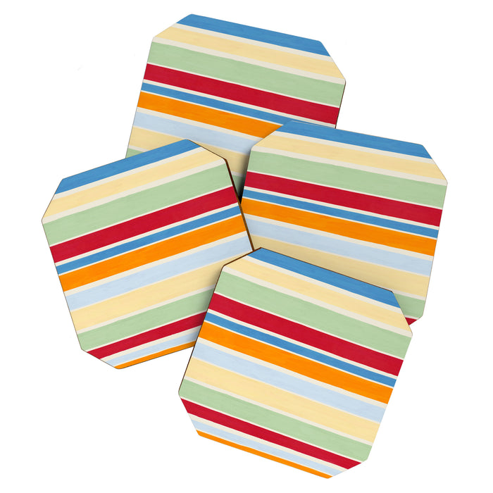Modern Craft Spring - Roman Stripes Coaster Gallery Image 1