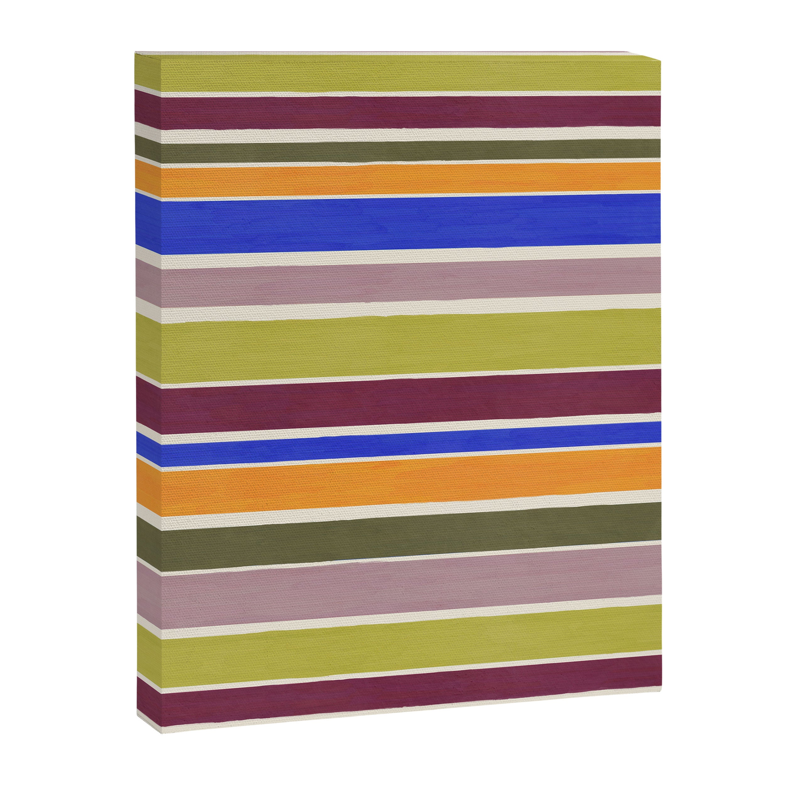 Modern Craft Summer Collection - Roman Stripes Canvas Print Gallery Image 8