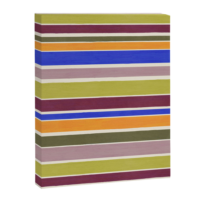 Modern Craft Summer Collection - Roman Stripes Canvas Print Gallery Image 1