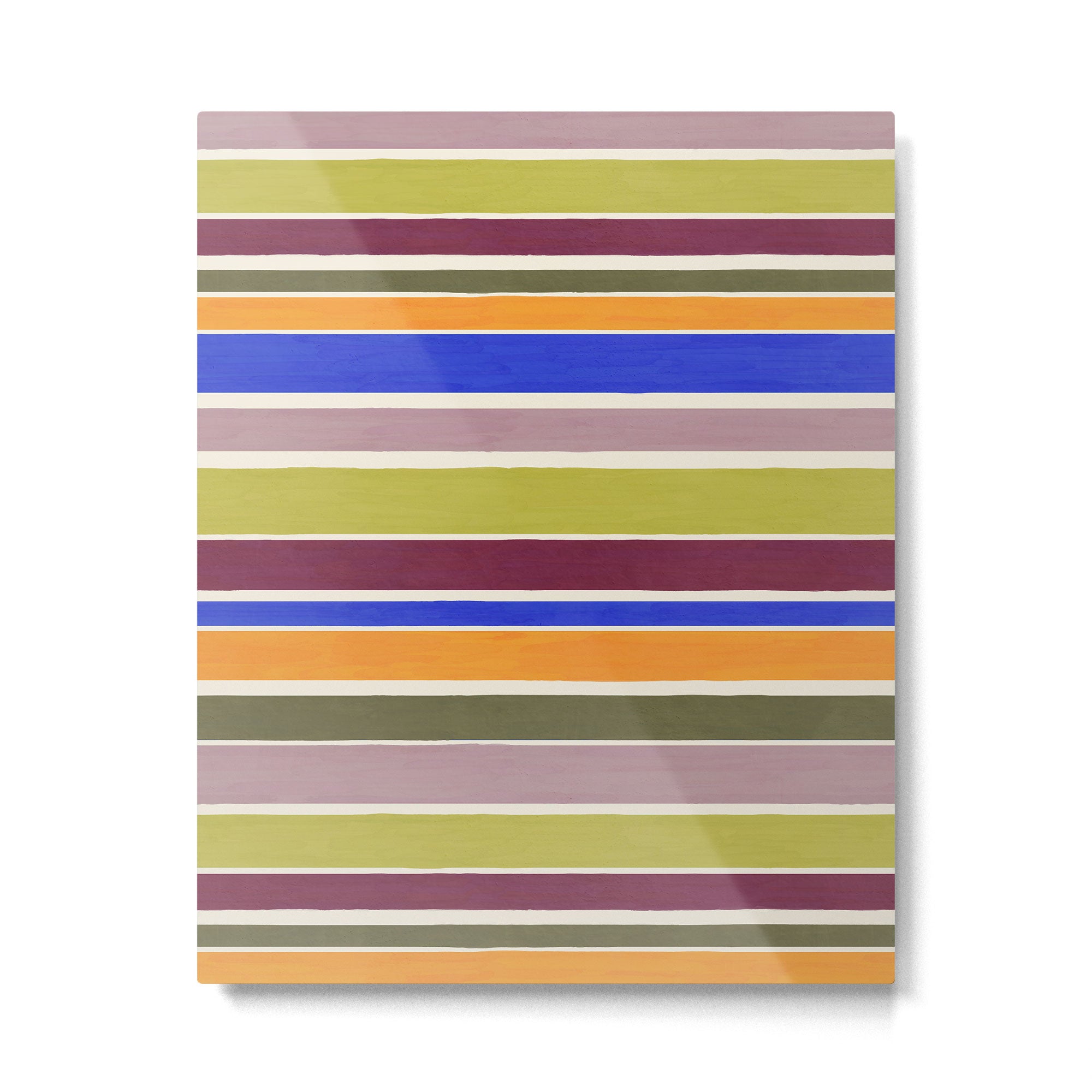 Modern Craft Summer Collection - Roman Stripes Metal Print Gallery Image 6