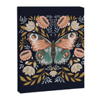 William Morris Butterfly - Midnight Garden Canvas Print Gallery Image 8