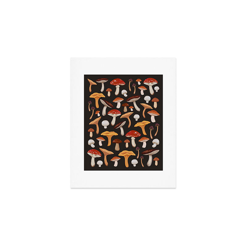 Mushroom Medley Art Print Gallery Image 1