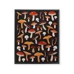 Mushroom Medley Framed Canvas Print Gallery Image 6
