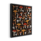 Mushroom Medley Framed Canvas Print Gallery Image 2