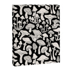 Mushrooms in Black And White Canvas Print Gallery Image 6