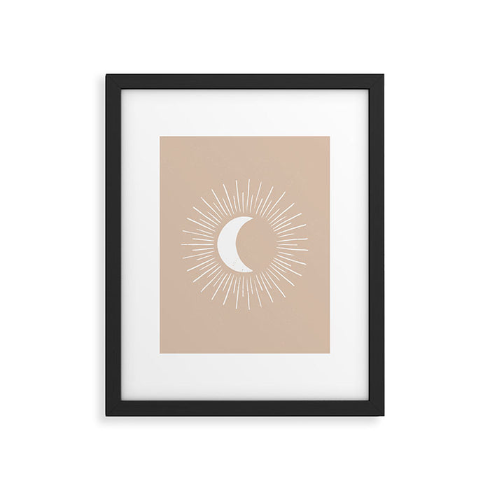 Night Glow - Sand Framed Art Print Gallery Image 1