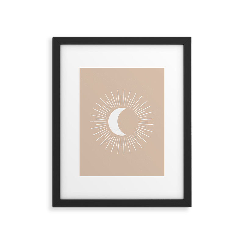Night Glow - Sand Framed Art Print Gallery Image 6