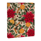 Poinsettia Flowers and Spices Canvas Print Gallery Image 6