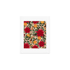 Poinsettia Flowers and Spices Art Print Gallery Image 1