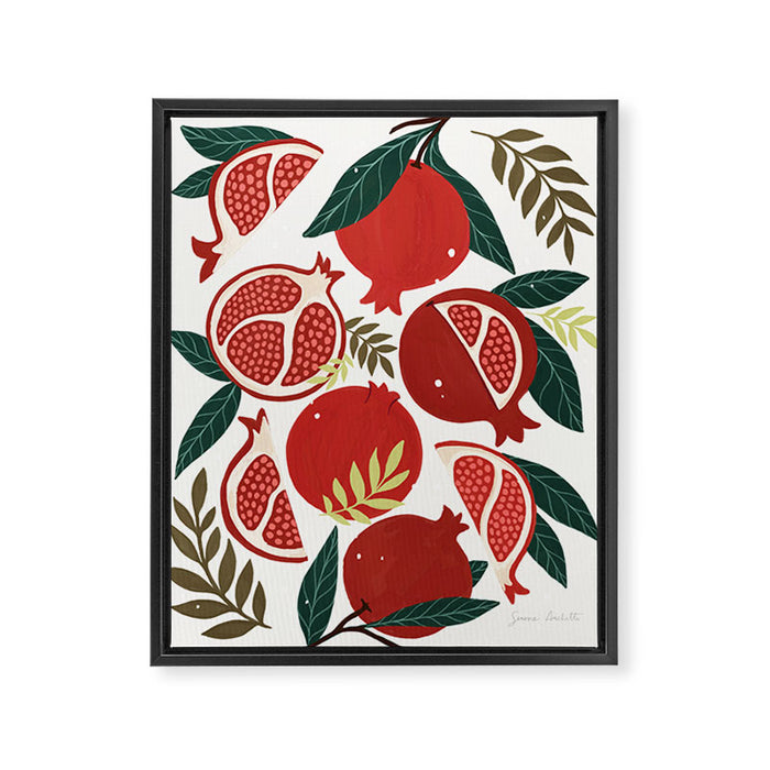 Pomegranate Framed Canvas Print Gallery Image 1