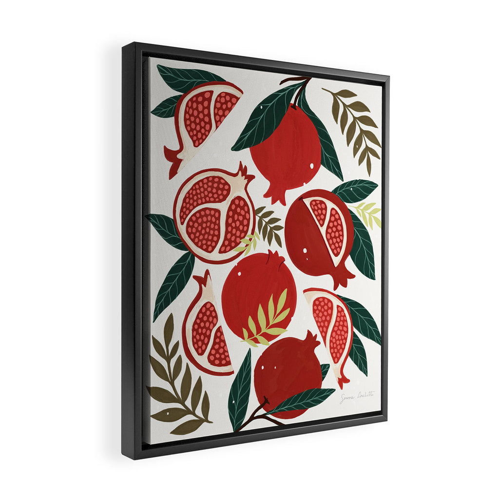 Pomegranate Framed Canvas Print Gallery Image 2