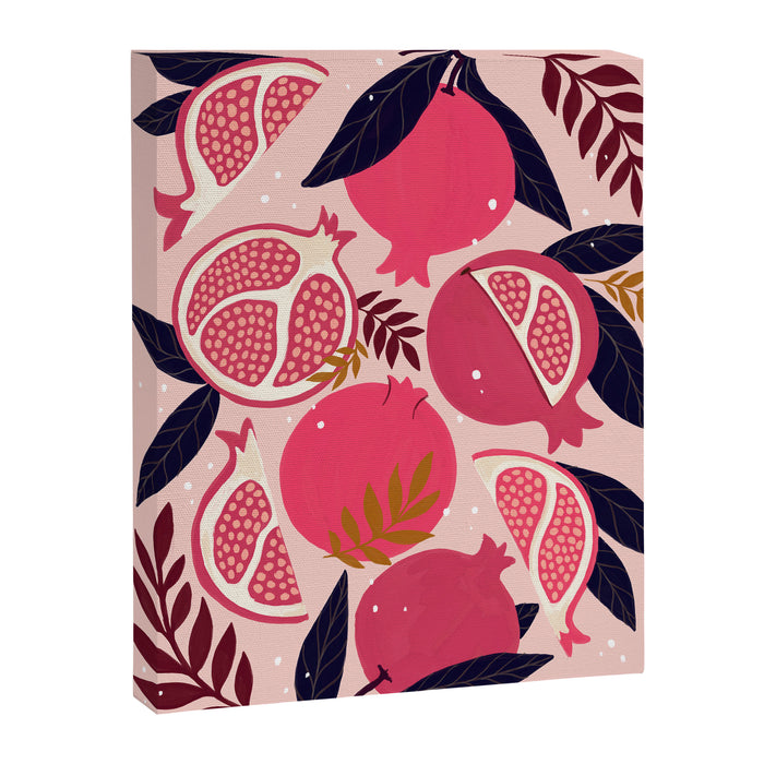 Pomegranate - Pink Canvas Print Gallery Image 1