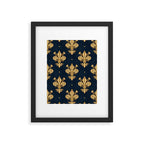 Royal Navy Fleur De Lis Framed Art Print Gallery Image 5