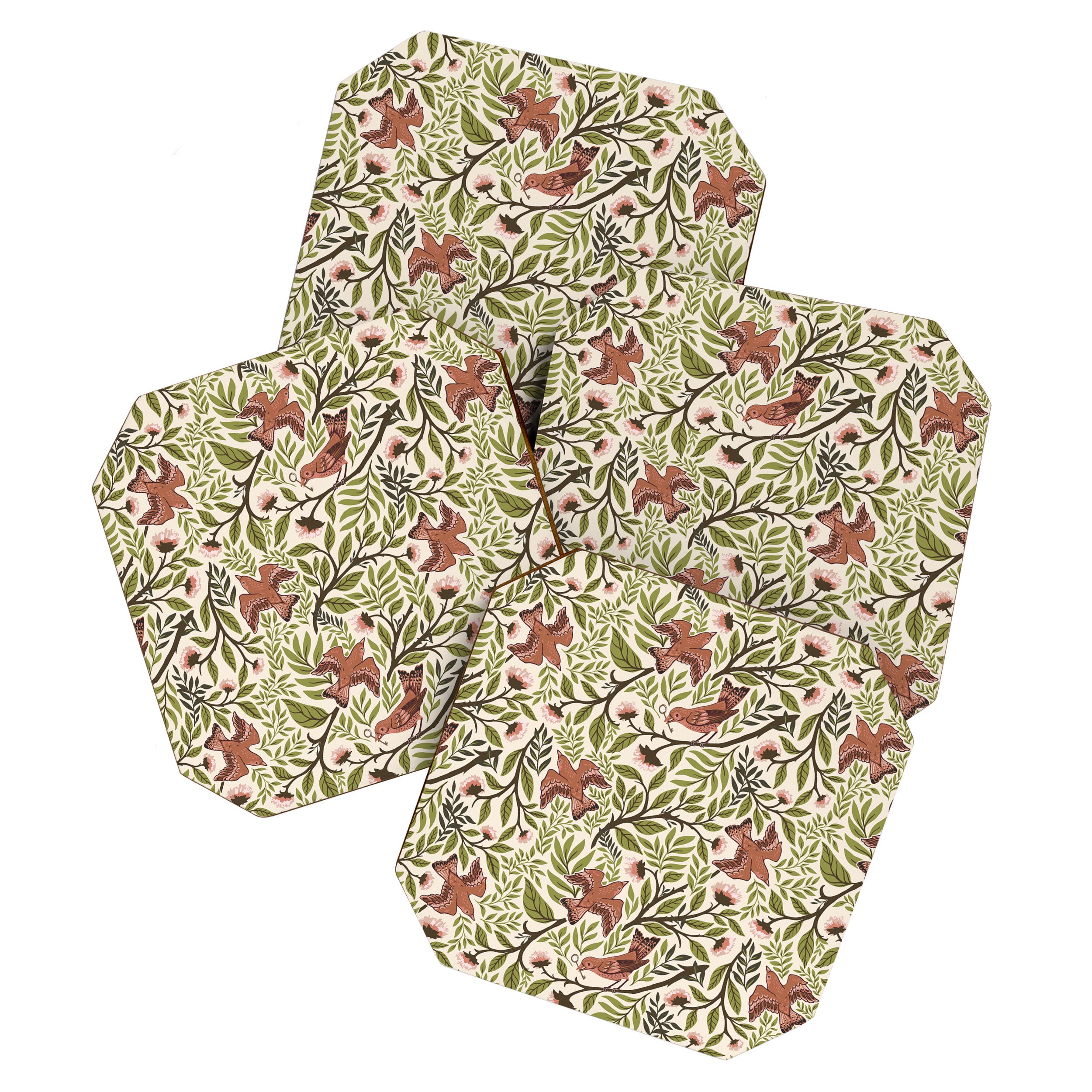 Secret Garden Spring Birds Coaster Gallery Image 1