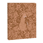 Summer Cheetah Floral Pattern - Fawn Brown Canvas Print Gallery Image 6