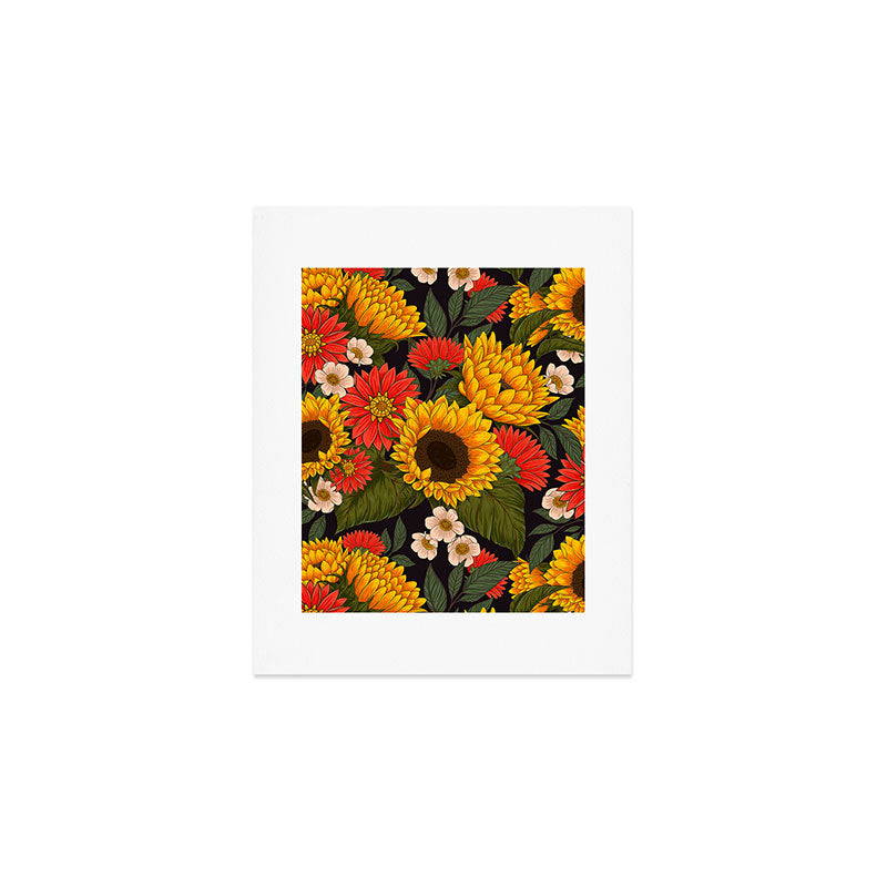 Sunflower Meadow Art Print Gallery Image 1