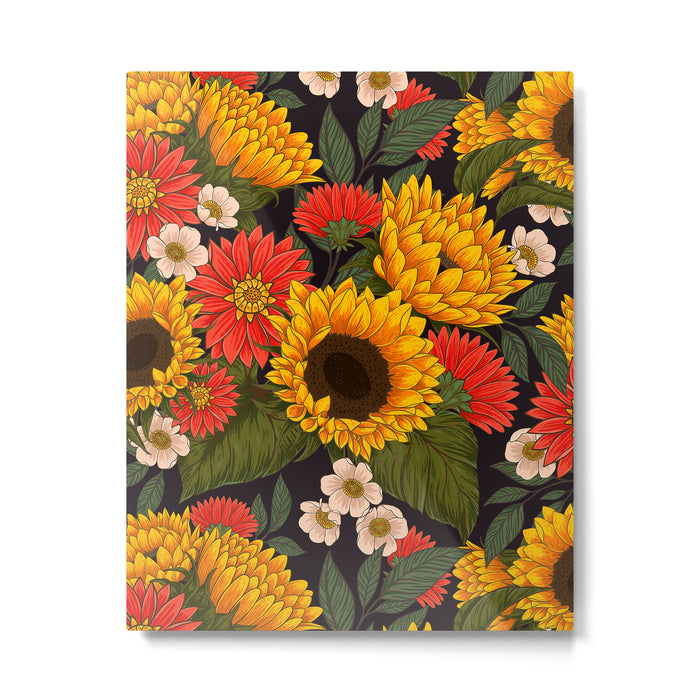 Sunflower Meadow Metal Print Gallery Image 1
