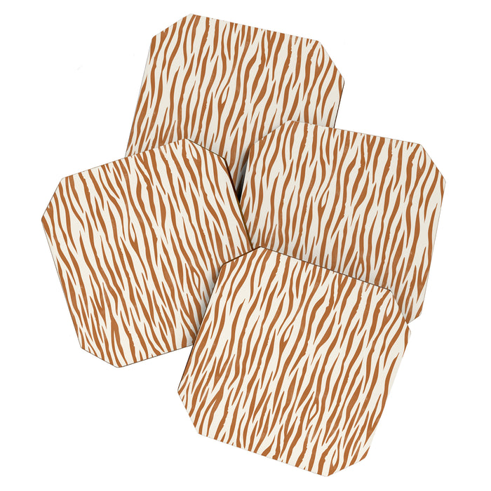 Tiger Stripes In Neutral Coaster Gallery Image 1