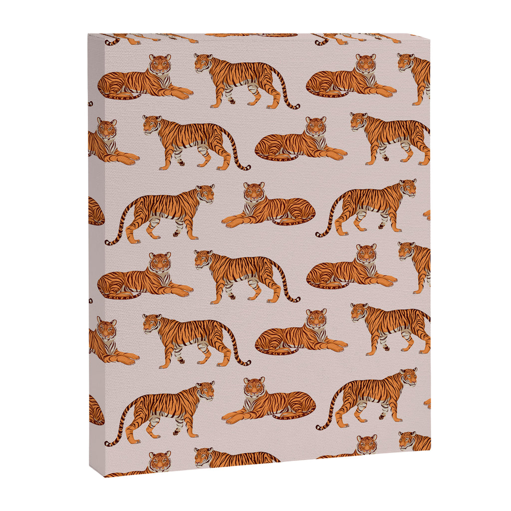 Tigers - Warm Neutral Canvas Print Gallery Image 8