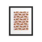 Tigers - Warm Neutral Framed Art Print Gallery Image 6