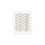 Tribal Arrows Pattern - Cream, Brown and Grey Art Print Gallery Image 1