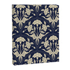 Victorian Botanicals Cornflower In Navy Blue Canvas Print Gallery Image 6